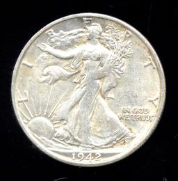 1942-S ...  Better Grade ... Walking Liberty Half Dollar