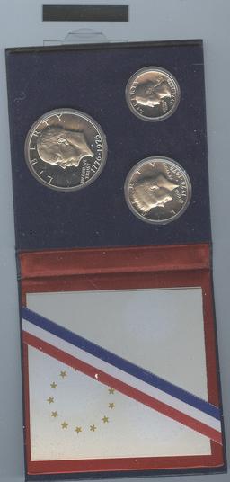 1976 3 COIN SILVER PROOF SET