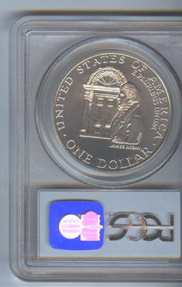 1992-D WHITE HOUSE COMMEMOEATIVE SILVER DOLLAR