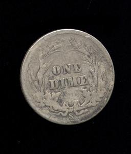 1905-S ... Better Date ... Barber Dime