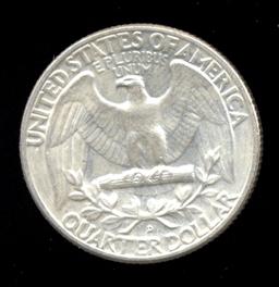 1956-D ... BU  UNC ... Washington Quarter
