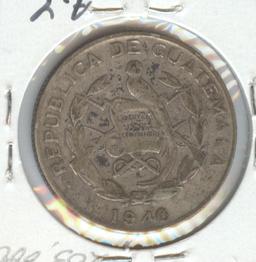 *1946 GUATEMALA 1/4 QUERZAL