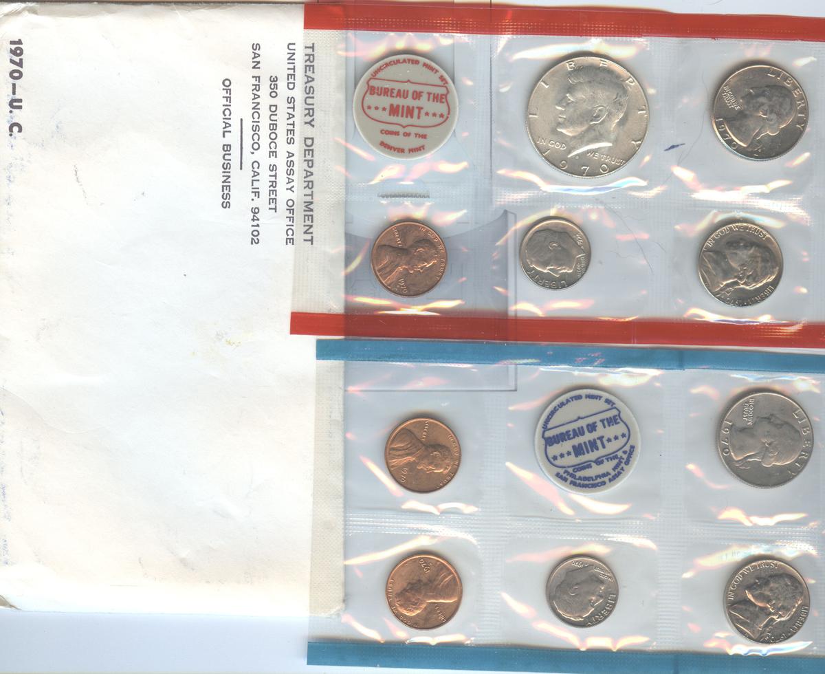1970 P&D MINT SET