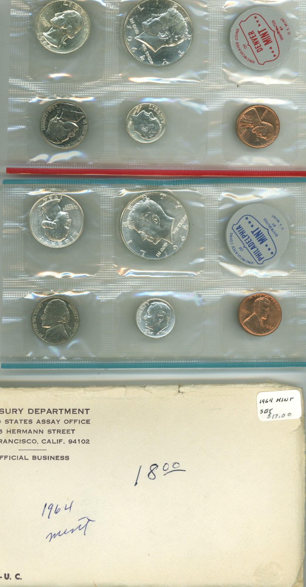 1964-PD MINT SET