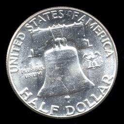1963 ... CH BU  UNC ... Franklin Half Dollar