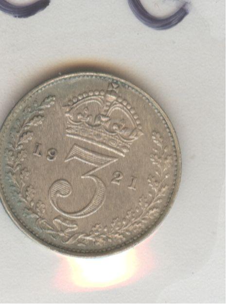 *1921 GREAT BRITAIN 3 PENCE