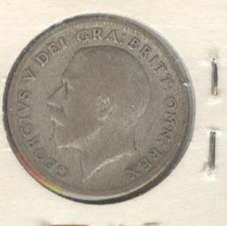 1922 GREAT BRITAIN 6 PENCE