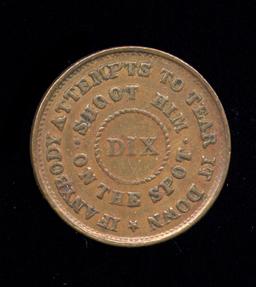 No Date ... Flag of Our Union ... Civil War Token