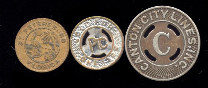 3 Transportation Tokens