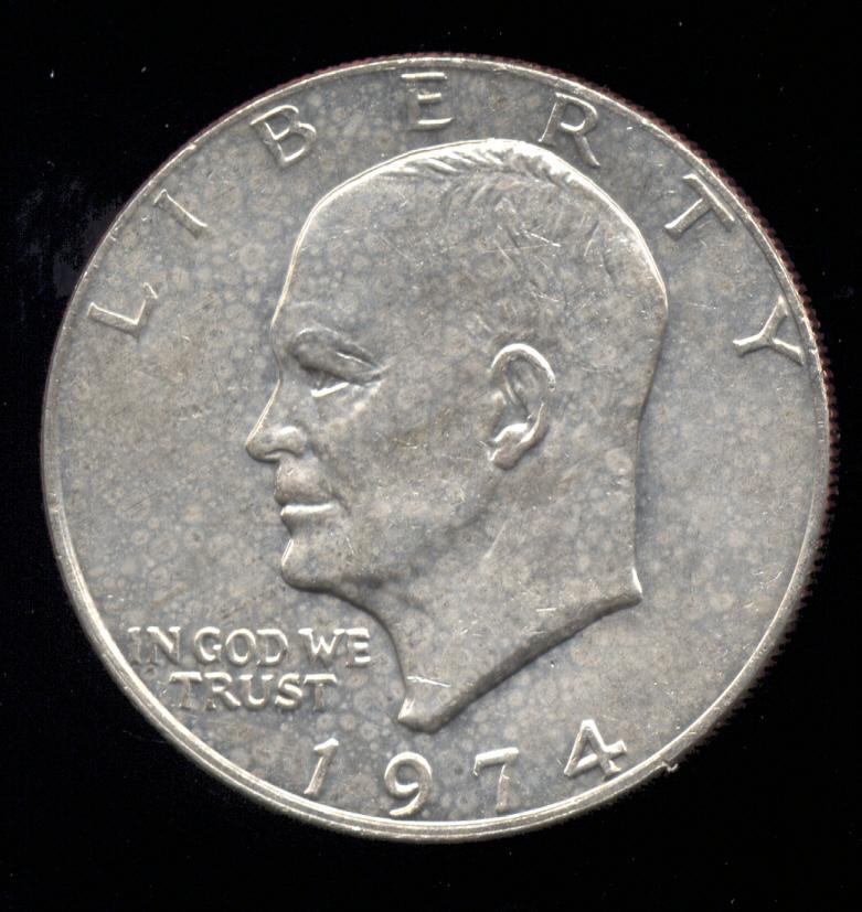 1974 ... Eisenhower Ike Dollar
