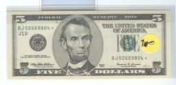 SERIES 1999 $5 FRN STAR NOTE
