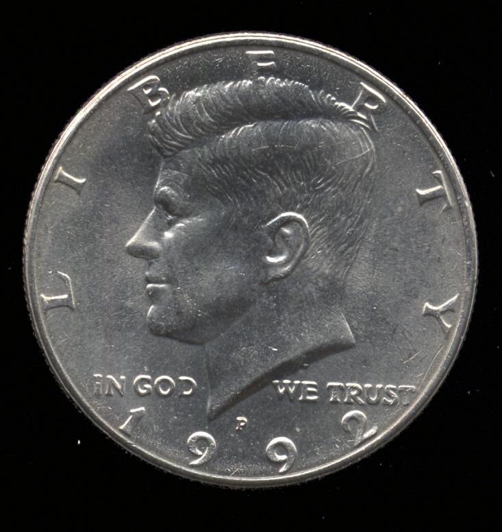 1992 ... Kennedy Half Dollar