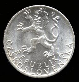* 1947 ... 50 Let - UNC - Silver .... Czechoslovakia