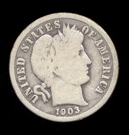 1903-O ... Better Date ... Barber Dime