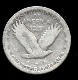 1928-S ... Inverted "S" ... Standing Liberty Quarter