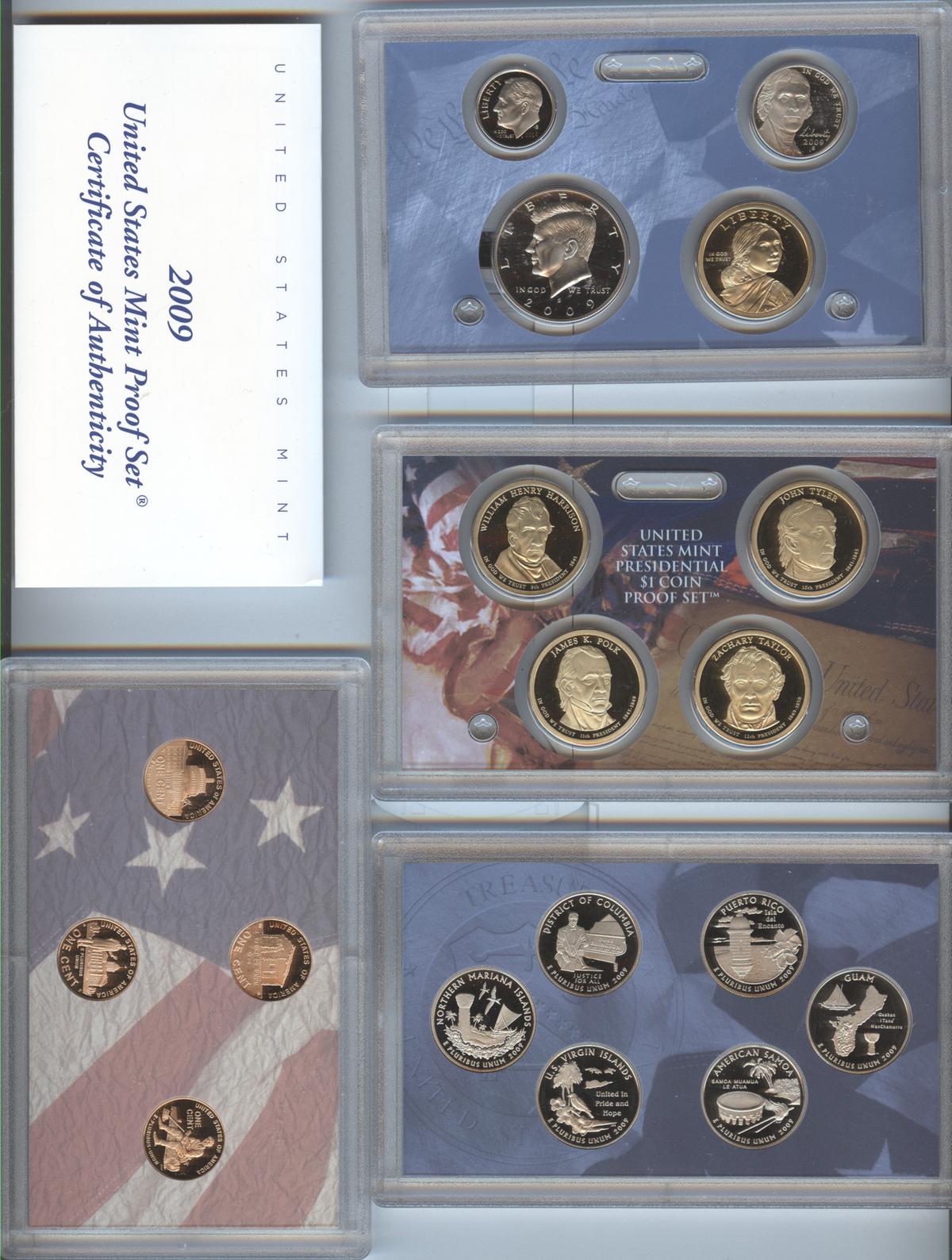 2009-S CLAD PROOF SET