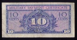 MPC -- 10 Cents ... Series 591 ... Military Payment Certificate