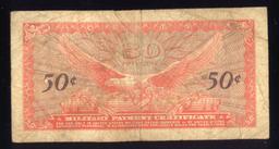 MPC -- 50 Cents ... Series 641 ... Military Payment Certificate