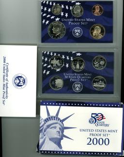 5 DIFFERENT CLAD PROOF SETS