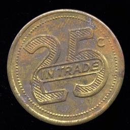 Fort Hood, TX ... NCO Club Token ... Good for 25 Cents
