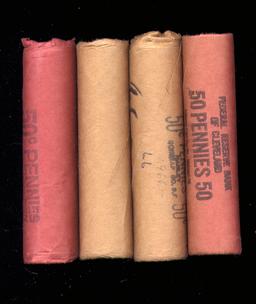 1966 ... DDR??? ... 4 OBW Rolls Lincoln Cents