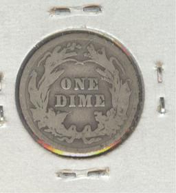 1912 BARBER DIME
