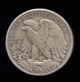 1935-D ... Better Grade ... Walking Liberty Half Dollar