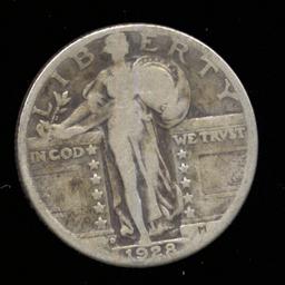 1928-D ... Bold Clear Date ... Standing Liberty Quarter
