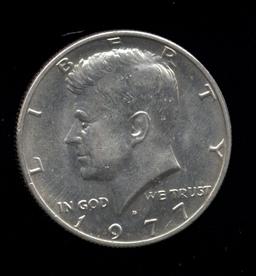 1977-D ... Kennedy Half Dollar