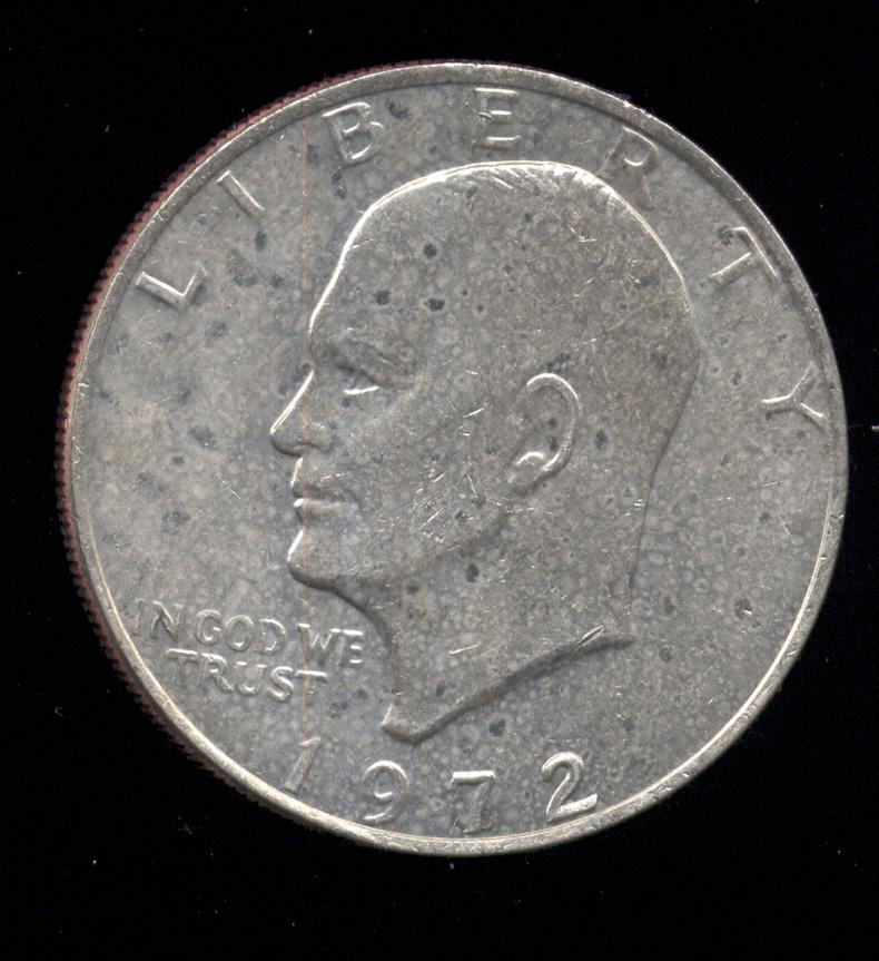 1972 ... Eisenhower Ike Dollar