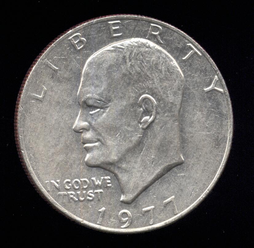 1977 ... Eisenhower Ike Dollar
