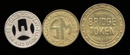 3 Transportation Tokens