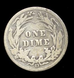 1906-D ... Barber Dime