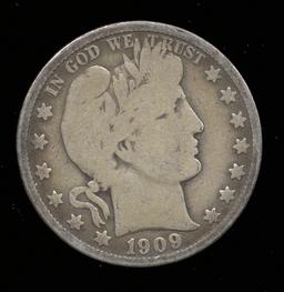 1909 ... Barber Half Dollar