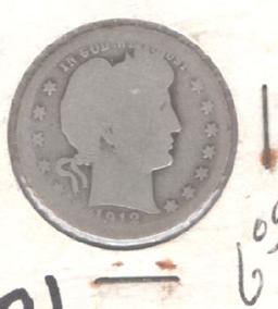 1912 BARBER QUARTER