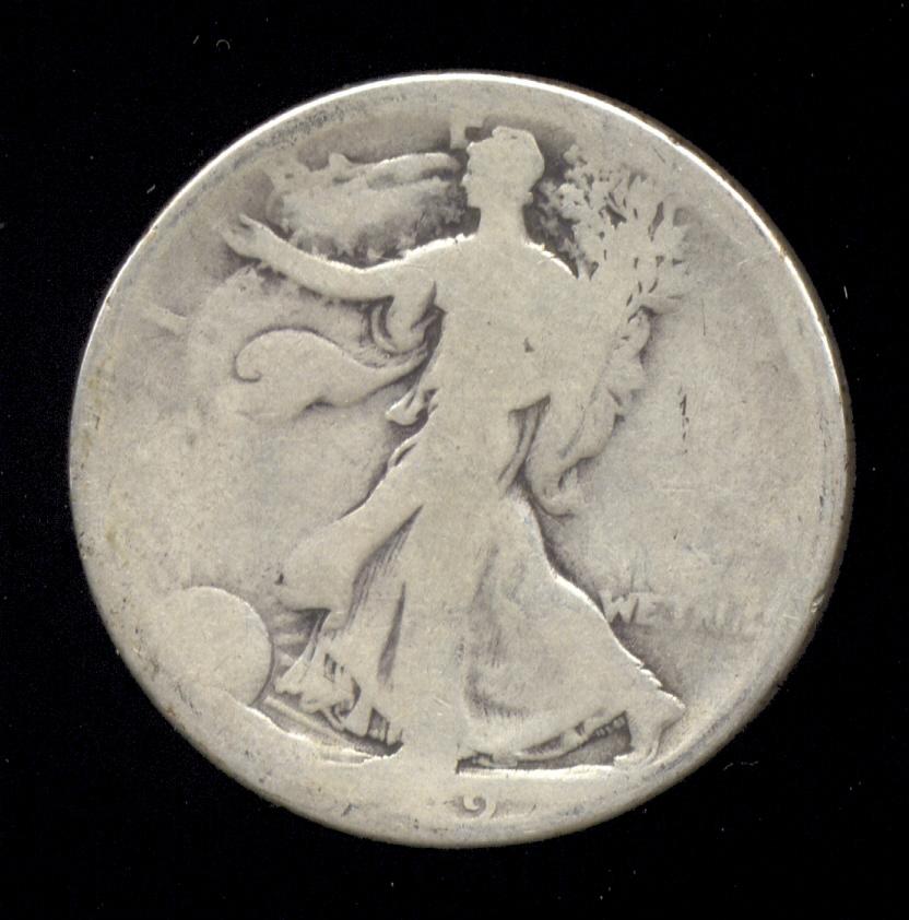 1919-D ... TUFF Date ... Walking Liberty Half Dollar