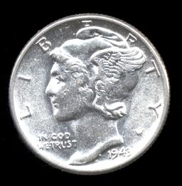 1943 ... High Grade ... Mercury Dime
