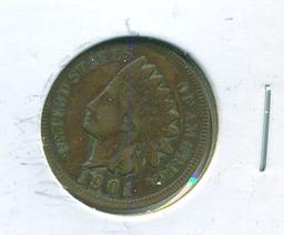 1901 INDIAN HEAD CENT