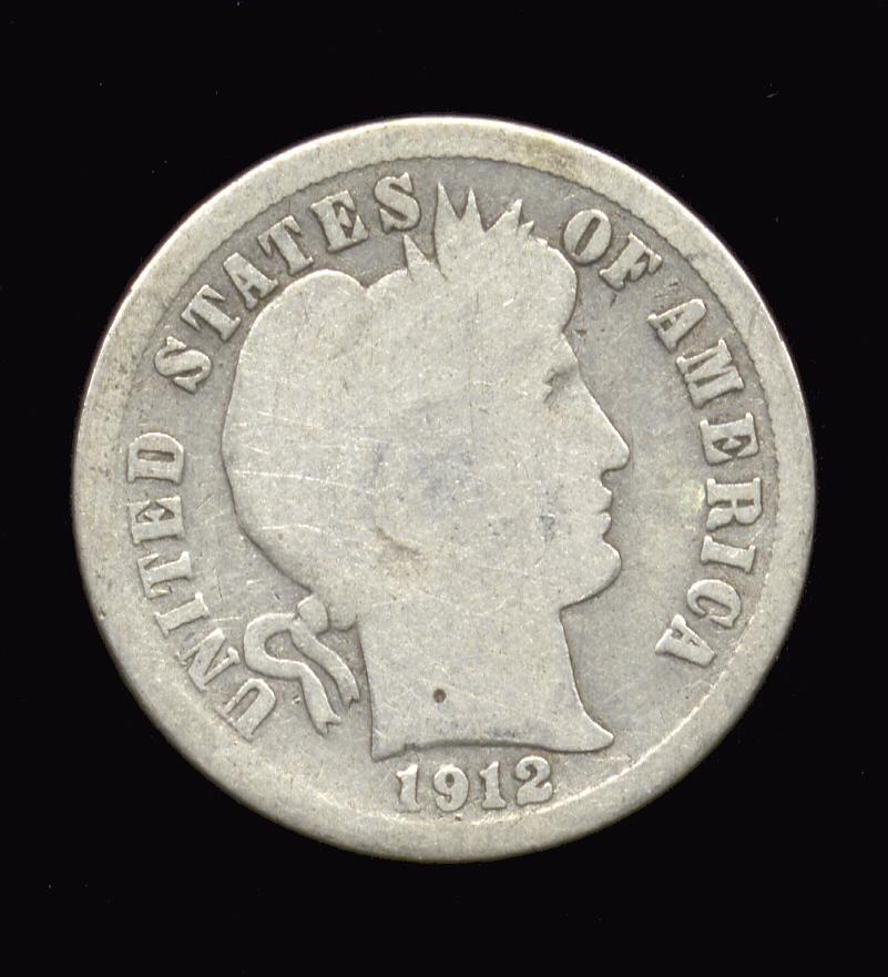 1912 ... Barber Dime