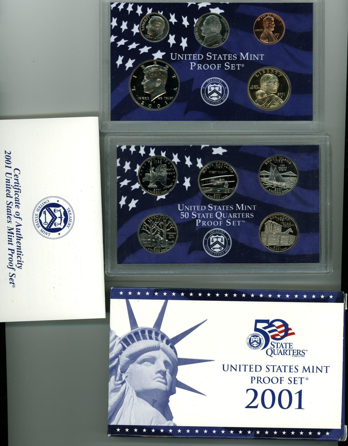 2001-S PROOF SET