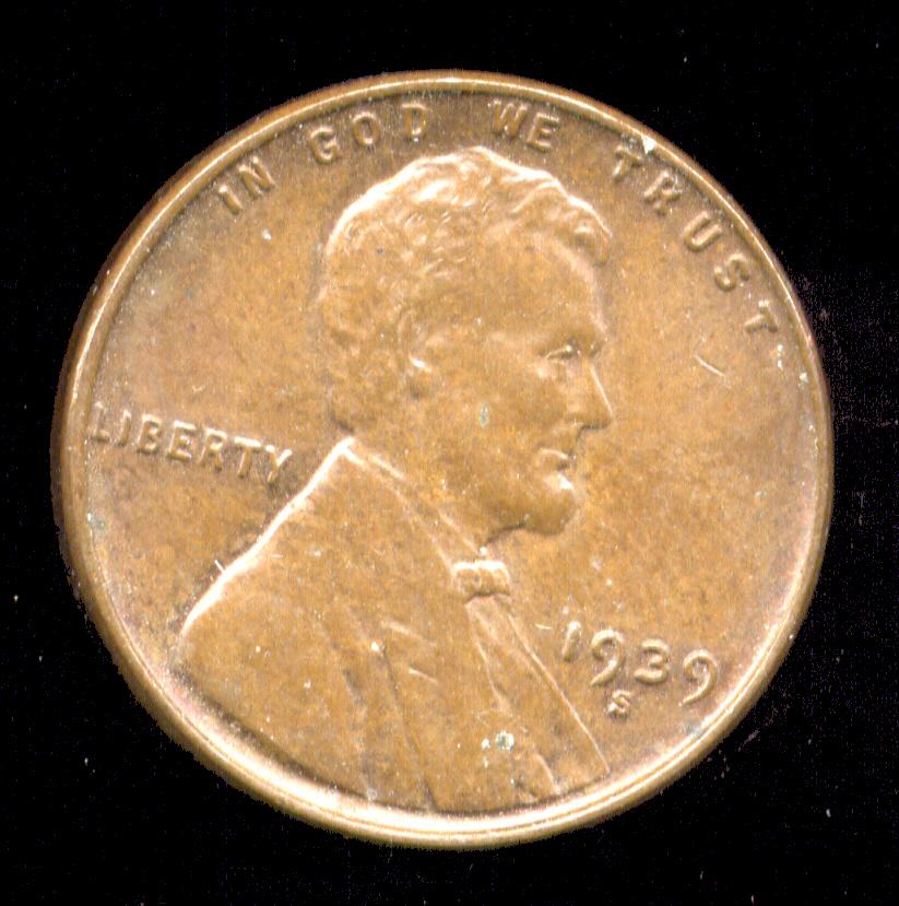 1939-S ... UNC ... Lincoln Cent