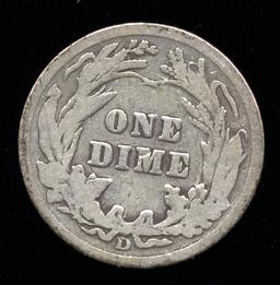 1910-D ... Barber Dime