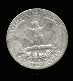 1937-S ... Silver Washington Quarter