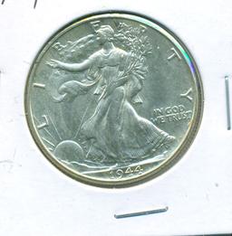 1944 WALKING LIBERTY HALF