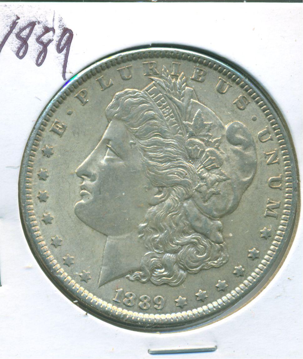 1889 MORGAN SILVER DOLLAR