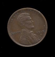 1918-D ... AU+ ... Lincoln Cent