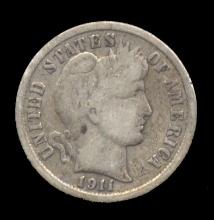 1911 ... Barber Dime