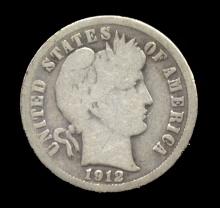 1912-S ... Barber Dime