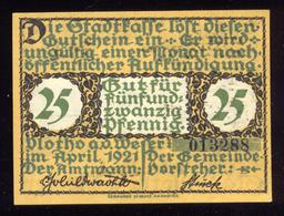 1921 Notgeld ... Old German Money