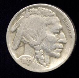 1927-D ... Buffalo Nickel